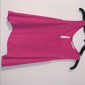 Pink tank top